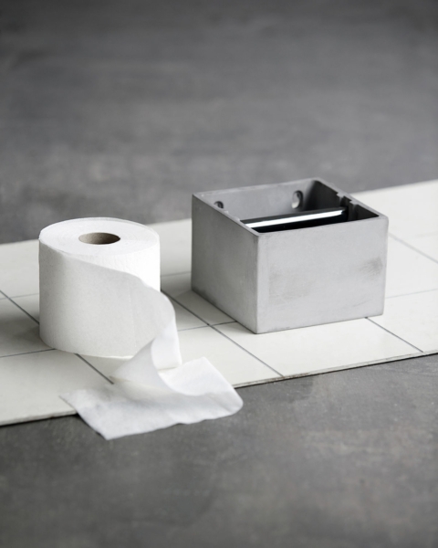 Cement tualetes papīra turētājs