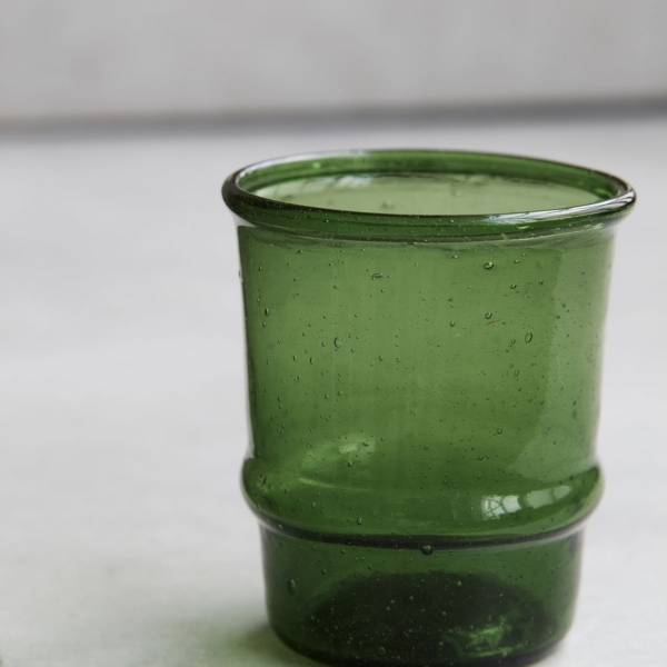 Stikla glāze Jeema (tumši zaļa)