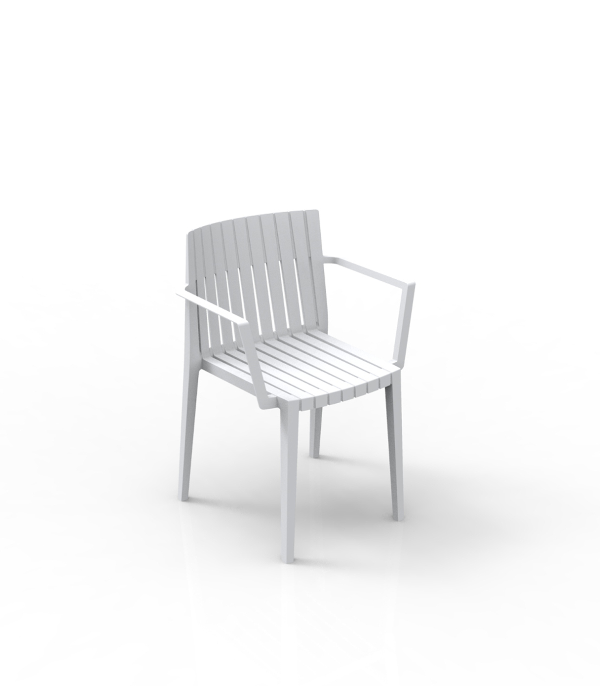 Spritz chair with armrests