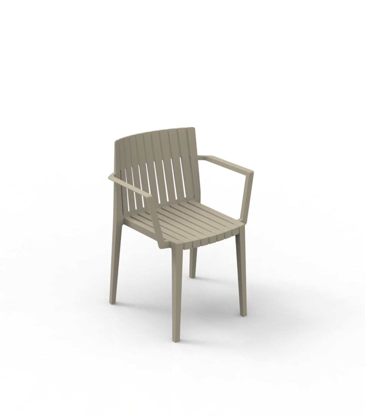 Spritz chair with armrests