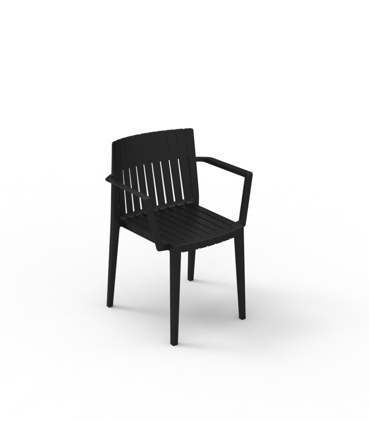 Spritz chair with armrests