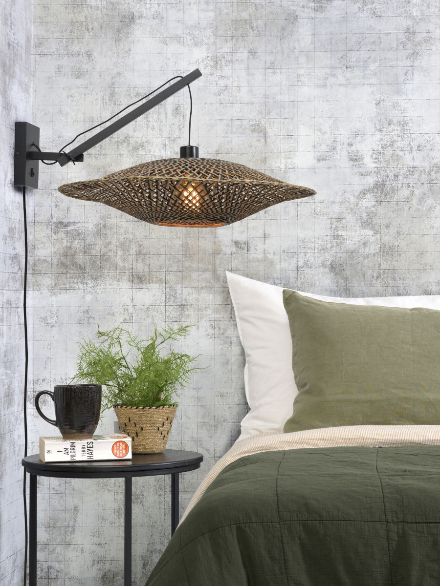 Bambusa sienas lampa Bali