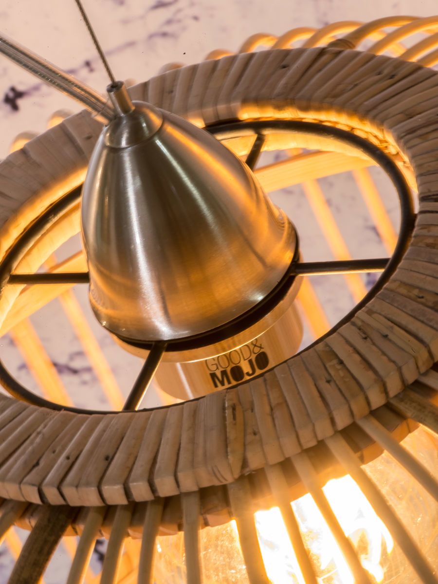 Bambusa piekaramā lampa Borneo (S)