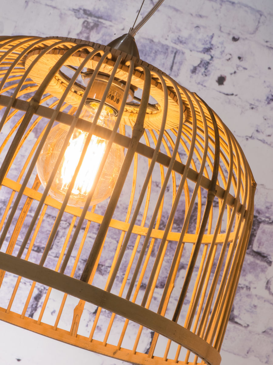 Bambusa piekaramā lampa Borneo (L)