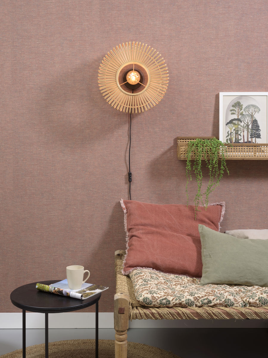 Apaļa sienas lampa Bromo (S)