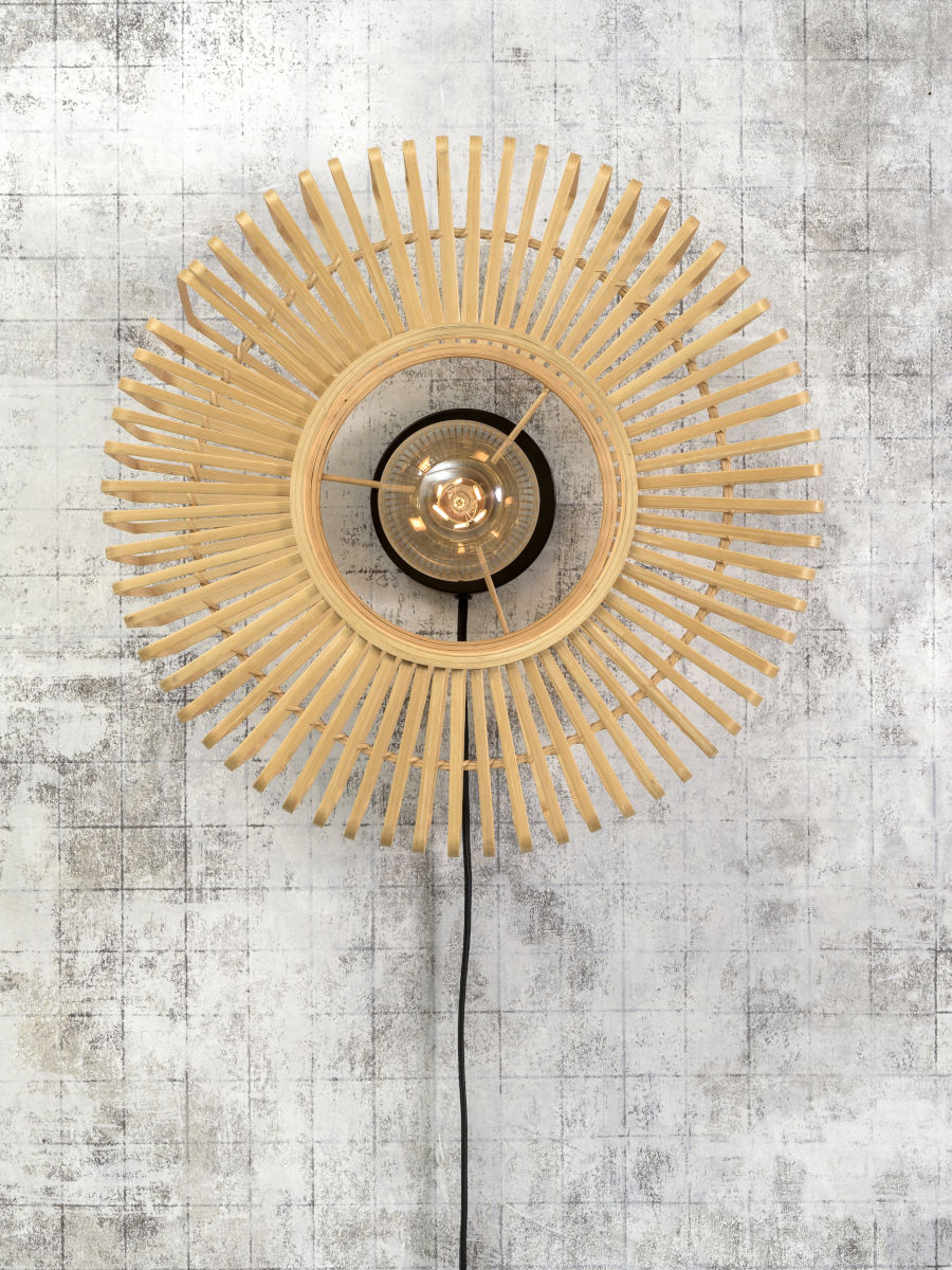 Apaļa sienas lampa Bromo (S)