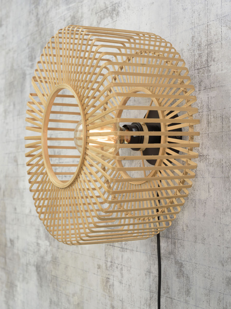 Apaļa sienas lampa Bromo (S)