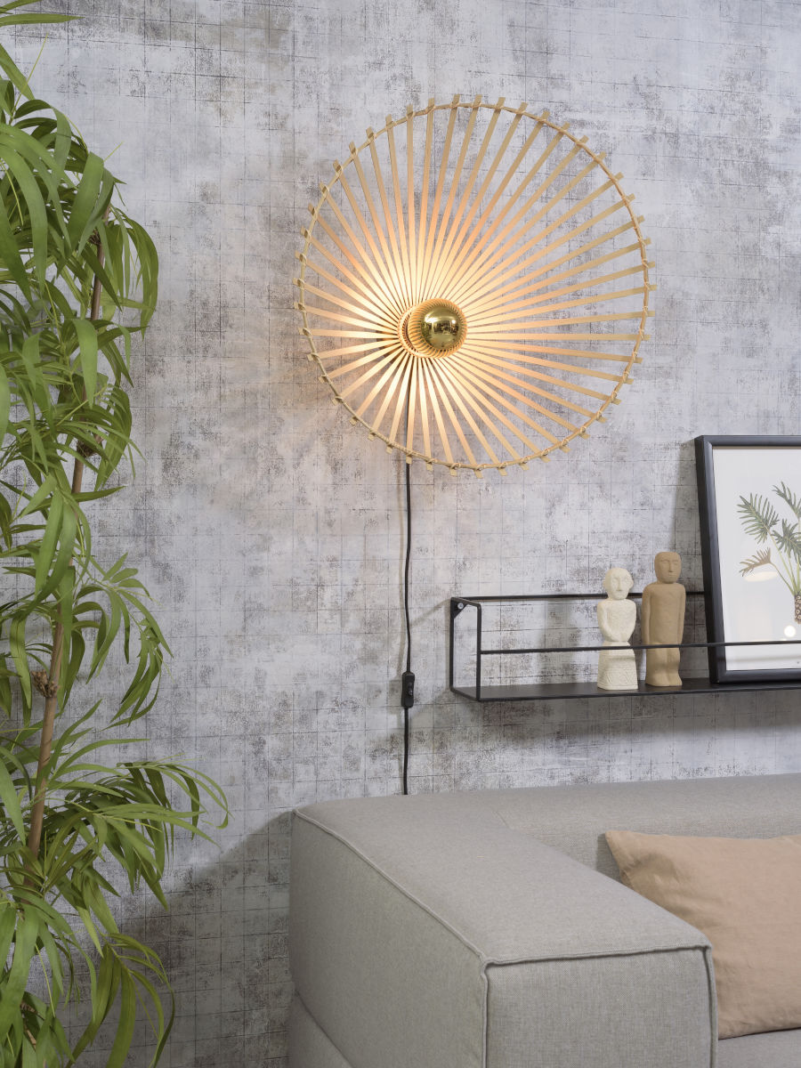 Asimetriska sienas lampa Bromo