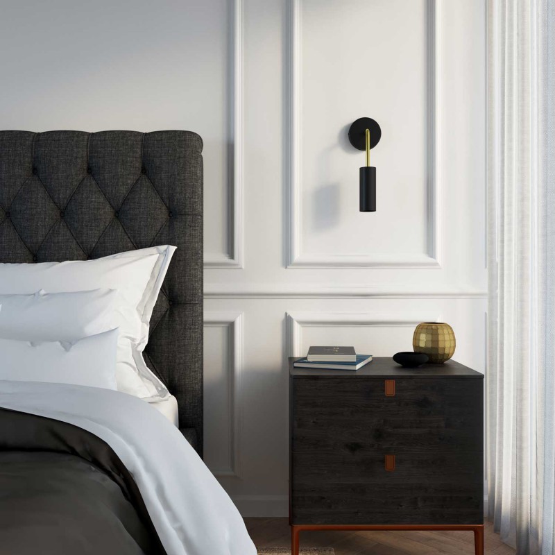 Fermaluce Metal sienas lampa