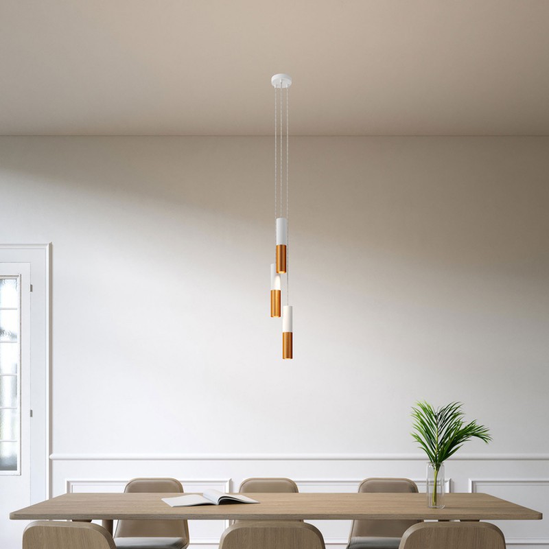 Moderna 3 gaismu piekaramā lampa