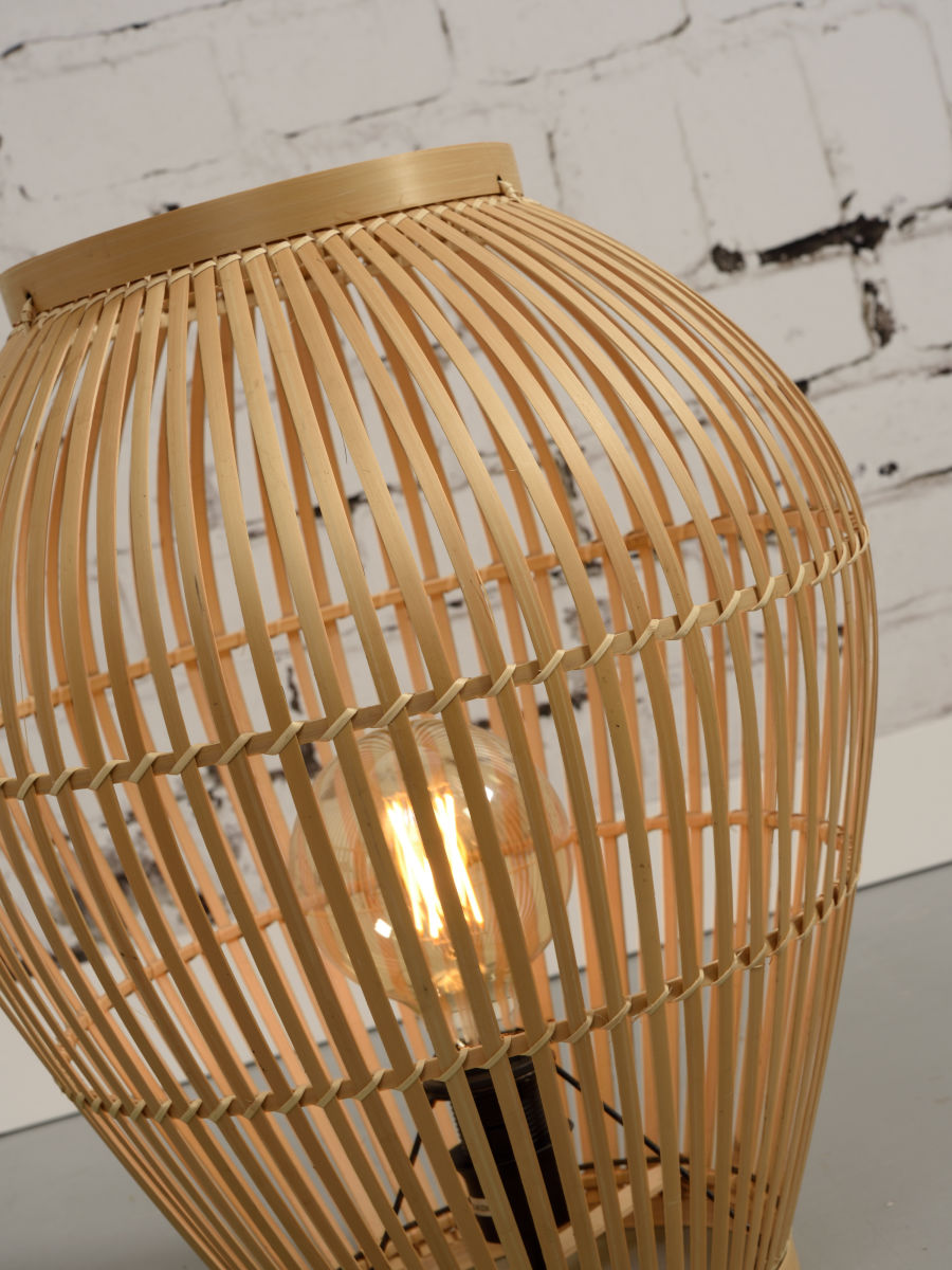 Bambusa grīdas lampa Tuvalu (S)