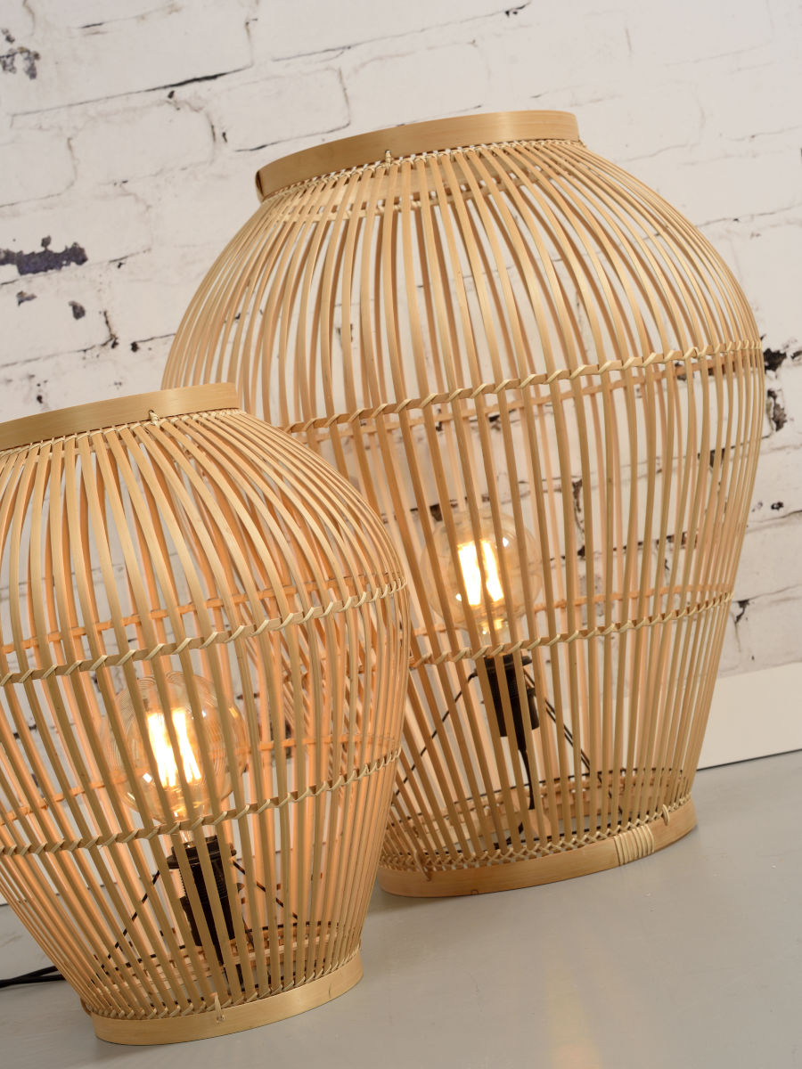 Bambusa grīdas lampa Tuvalu (S)