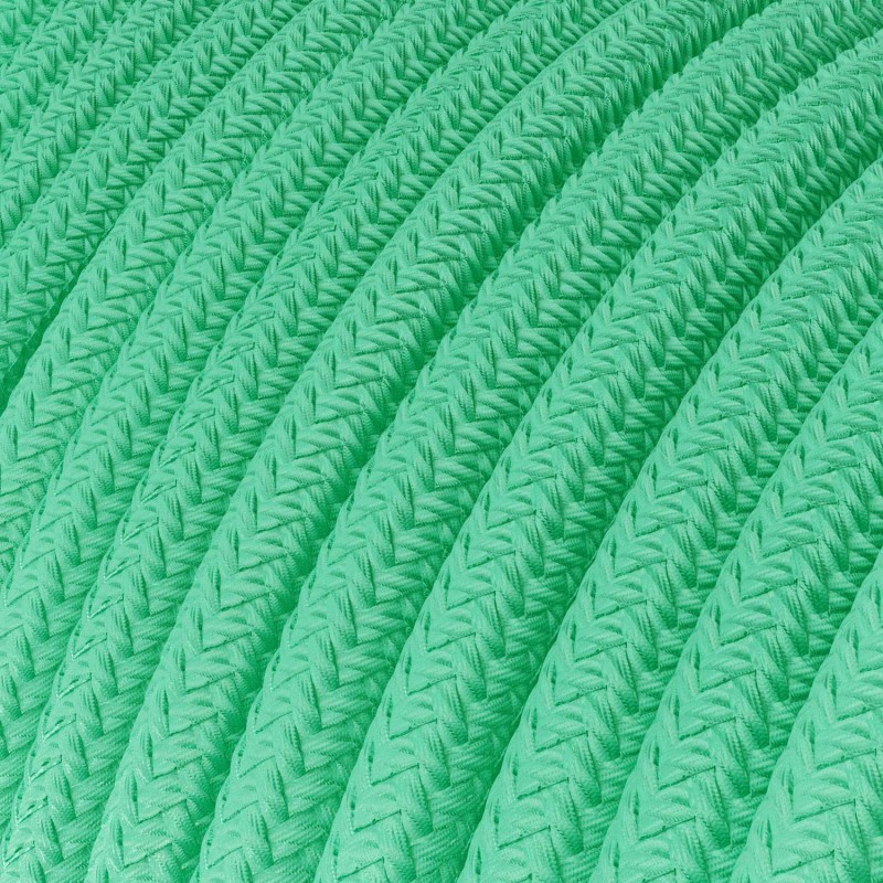 Spīdīgs dekoratīvais vads (Aqua Green)