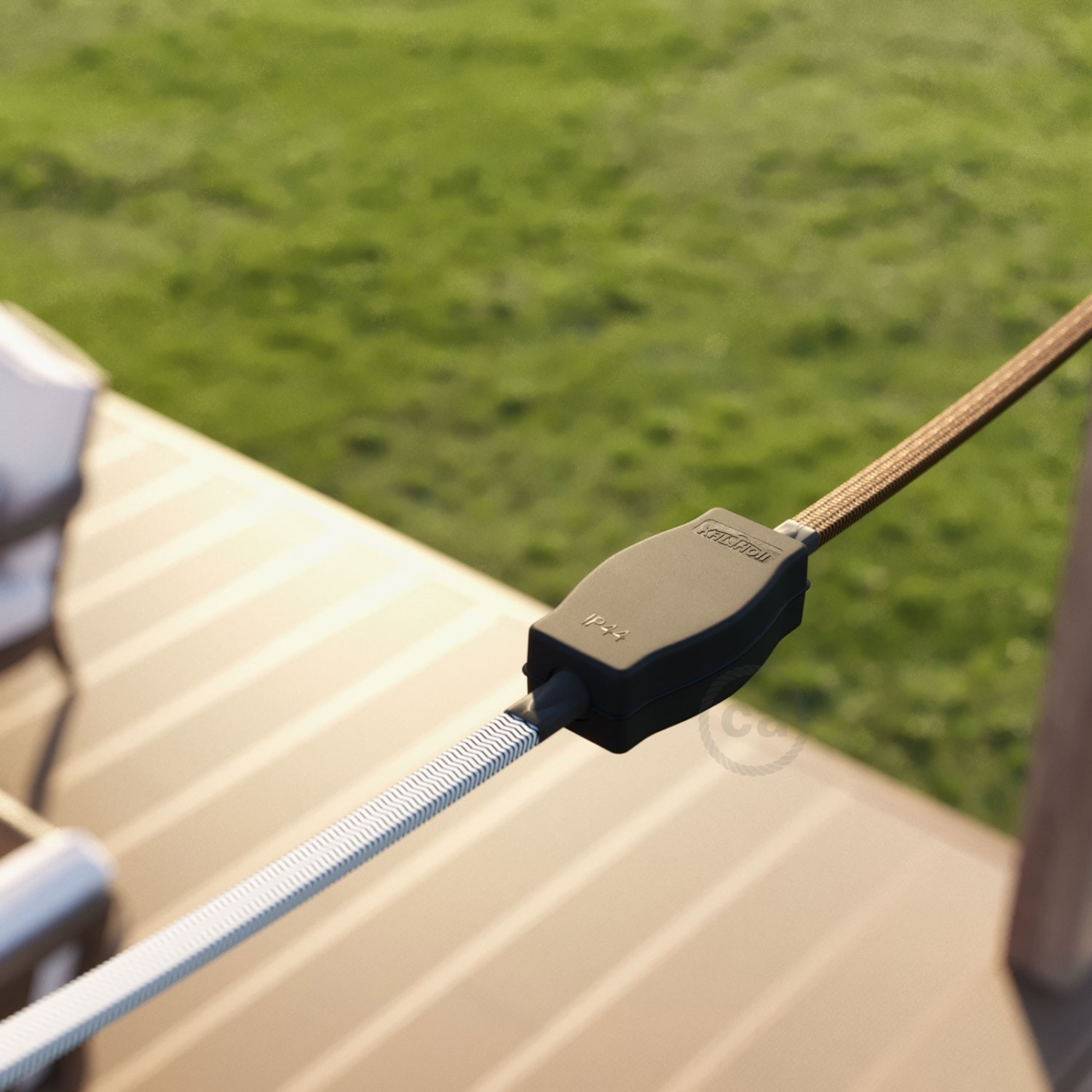 Savienojuma kārba Lumet gaismas virtenei