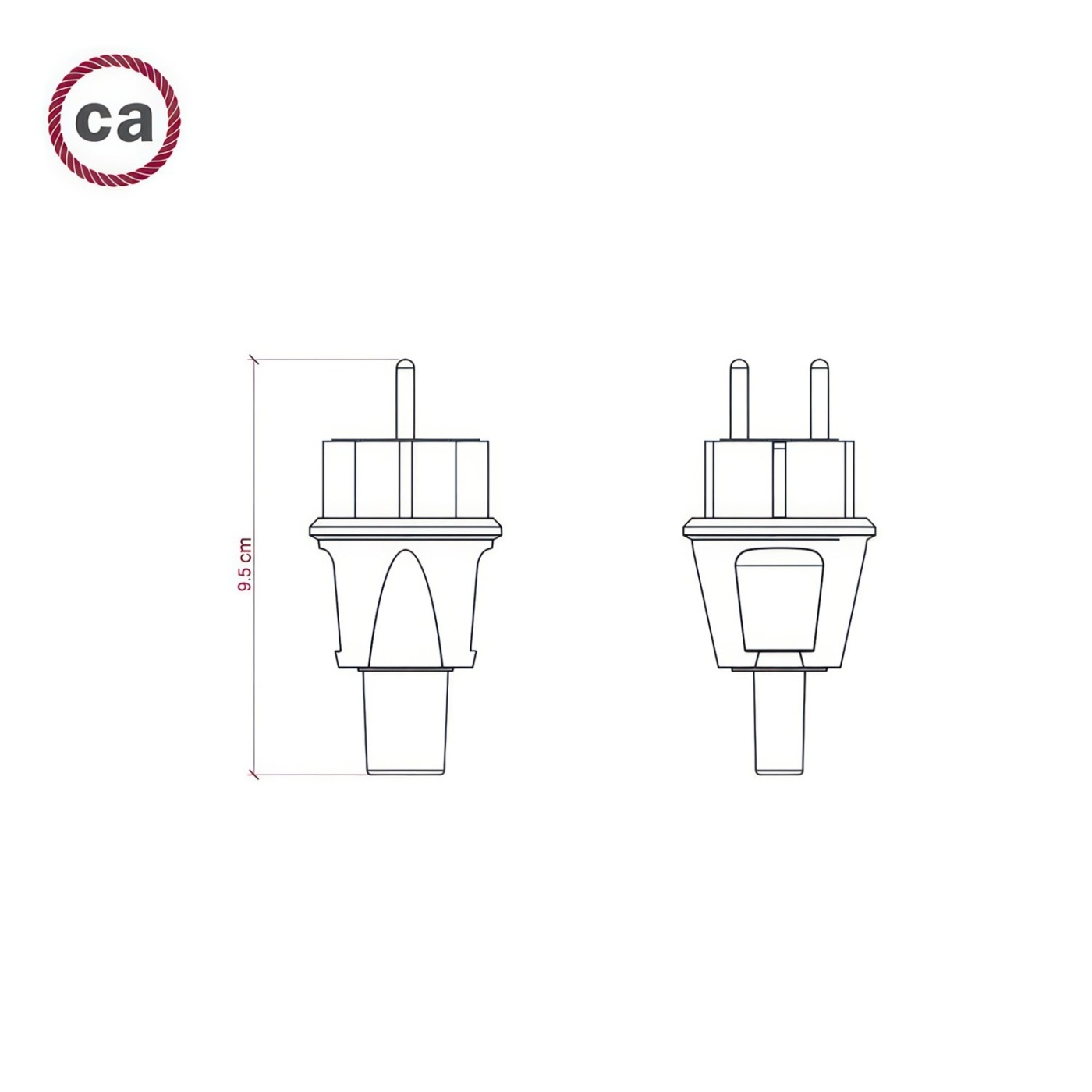 Kontaktdakša Lumet gaismas virtenei